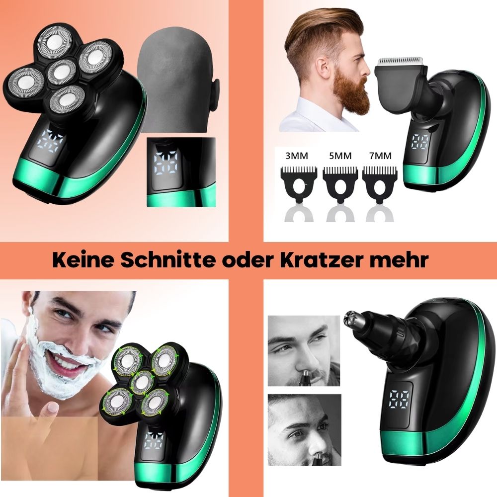 FlexiRasur Pro - Die ultimative 5-in-1 Rasurlösung!