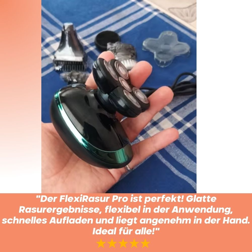 FlexiRasur Pro - Die ultimative 5-in-1 Rasurlösung!
